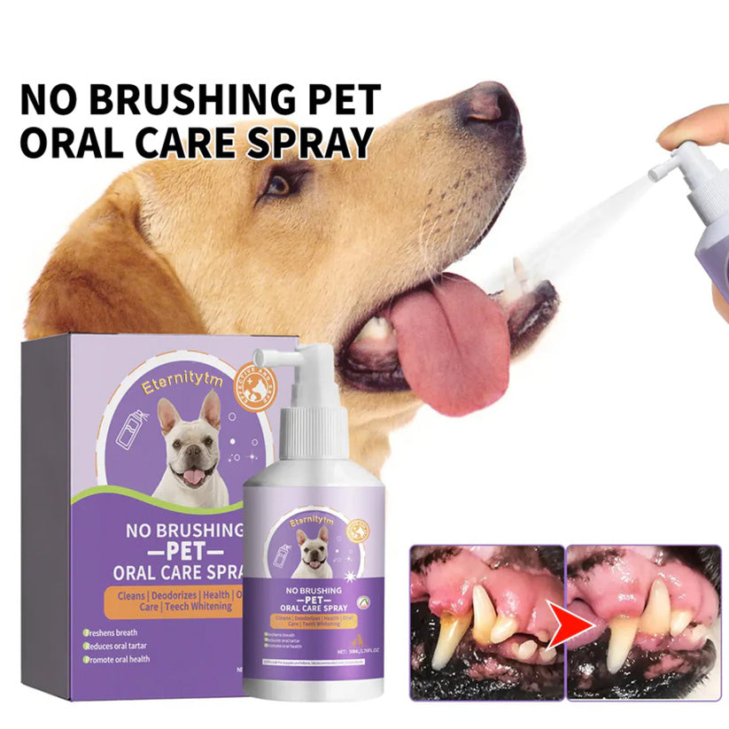 Eternitytm🍃No-Brushing Oral Care Spray for Dogs & Cats