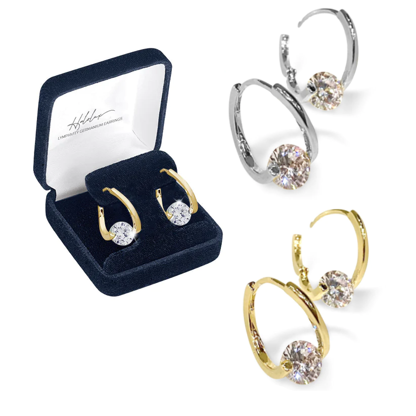 🔥LAST DAY SALE-80% OFF)Annranic Lymphvity MagneTherapy Germanium Earrings