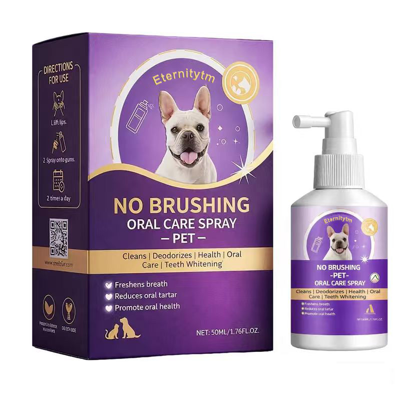 Eternitytm🍃No-Brushing Oral Care Spray for Dogs & Cats