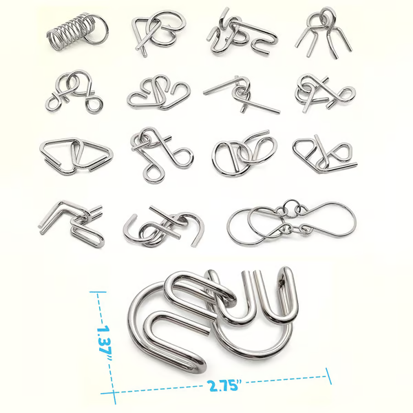 The Best Christmas Gift 🎁 Metal Puzzle Solving