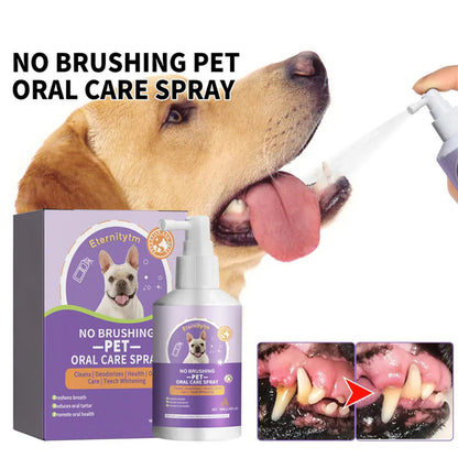 Eternitytm🍃No-Brushing Oral Care Spray for Dogs & Cats