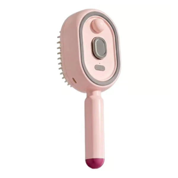 3-in-1 Electric Mist Detangling Brush for Frizz & Scalp Massage